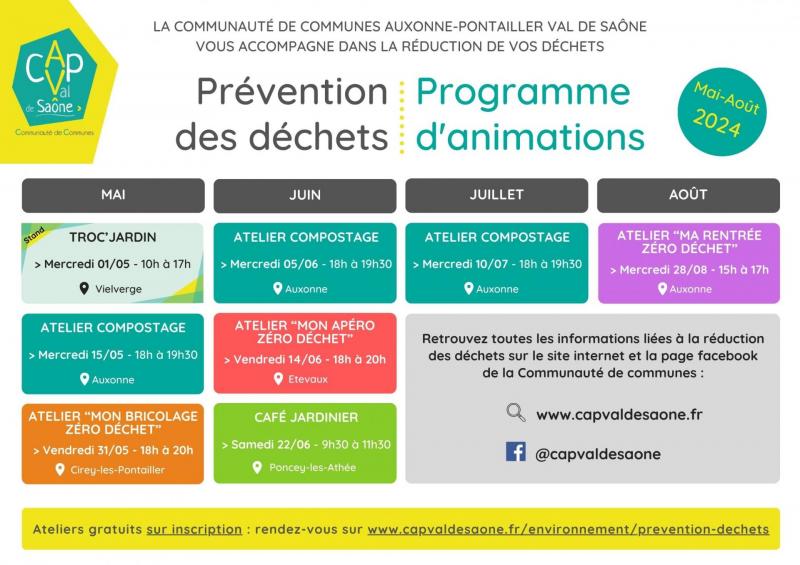 programme déchets