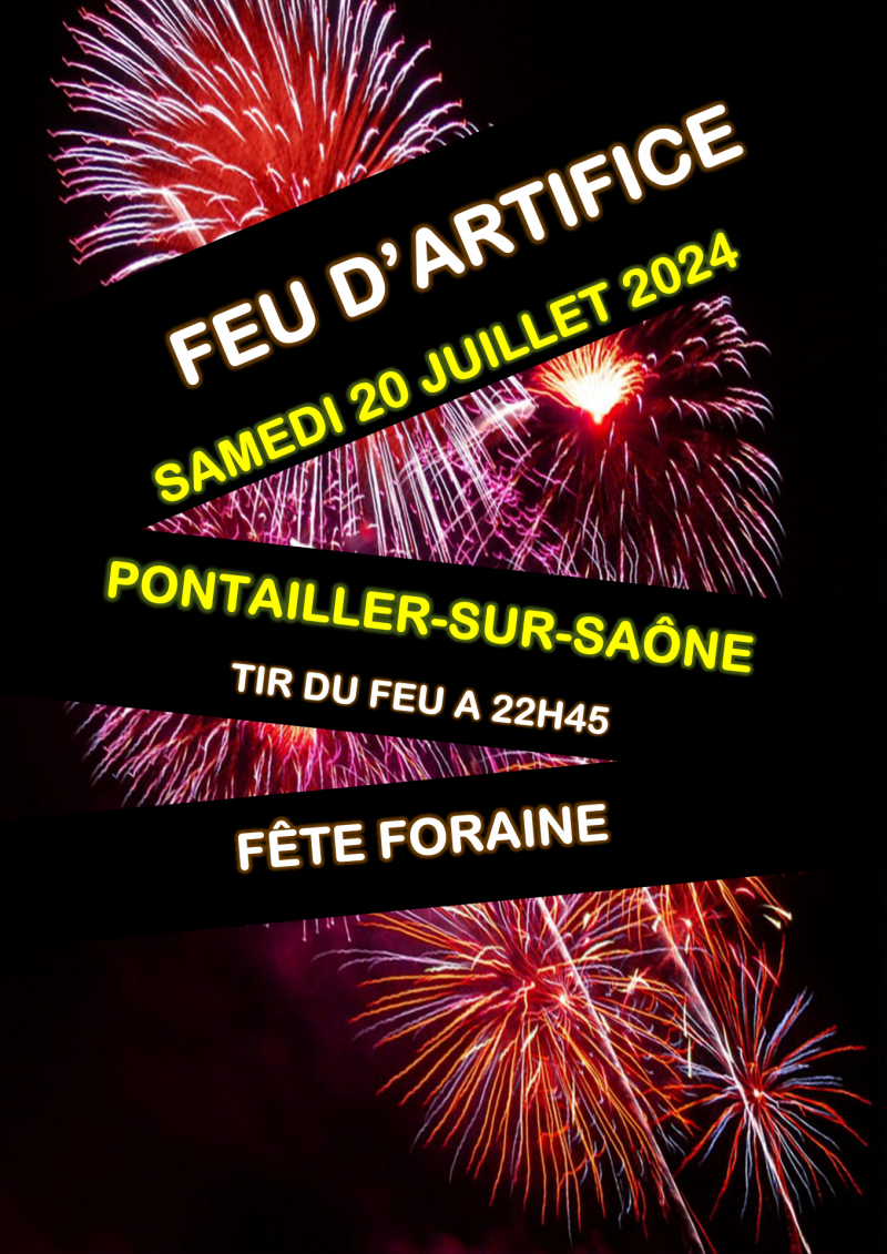 feu d'artifice